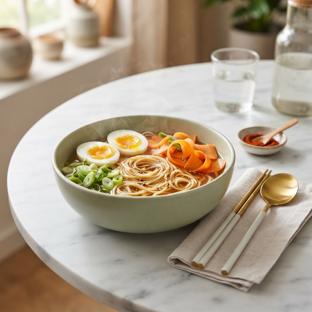 Schnelle Ramen-Bowl Deluxe