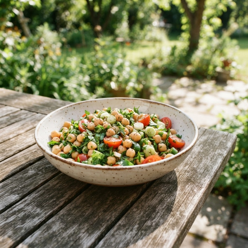 Kichererbsen Salat