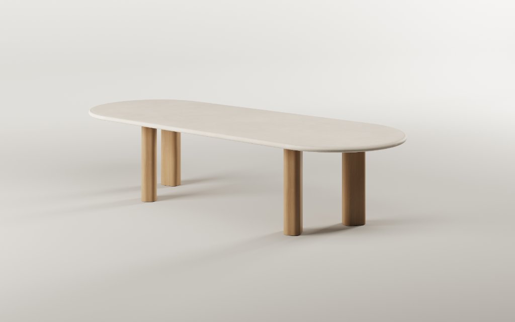 Pillar Dining Table by Paul Rogers