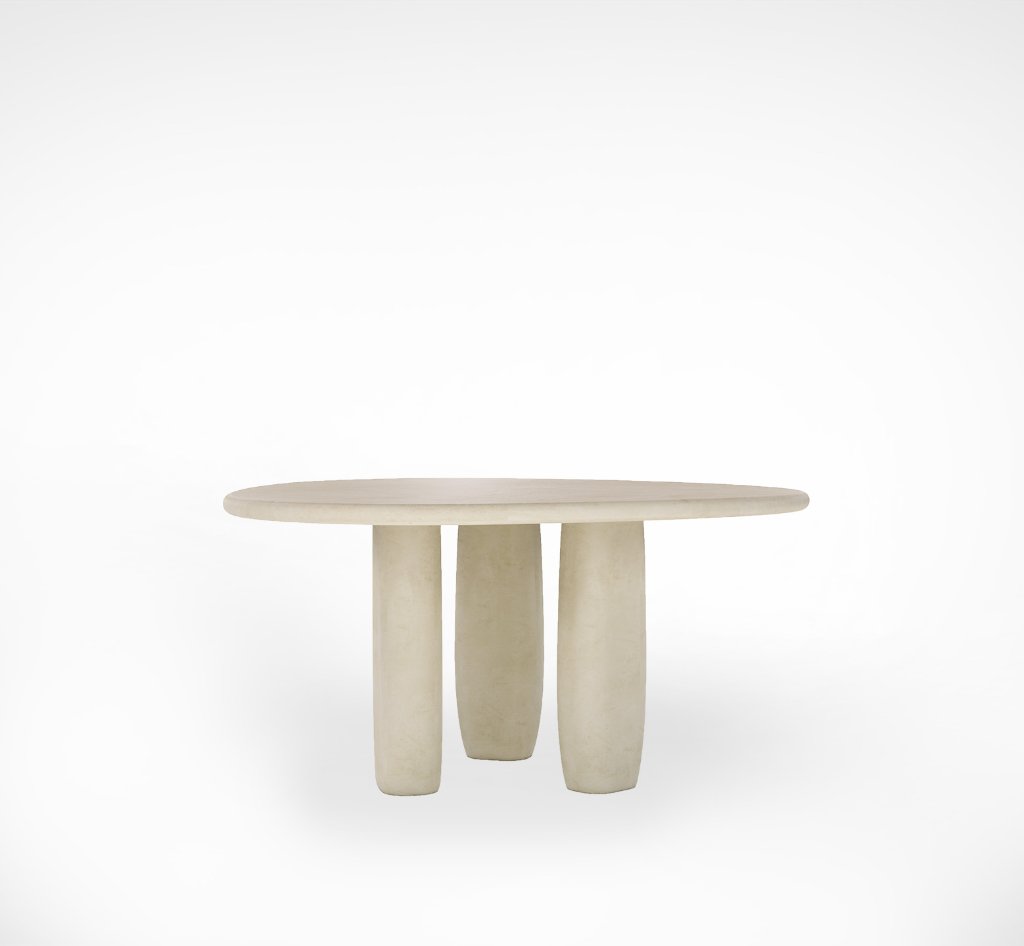 Tone Round indoor outdoor table by PR MUUNDO