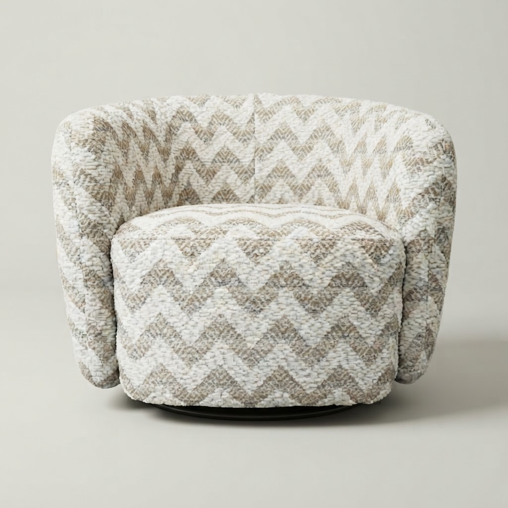 Trin Accent Swivel Chair