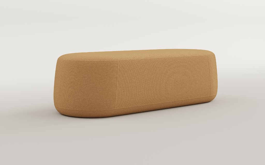 Drops Oval Pouf 150 by Paul Rogers