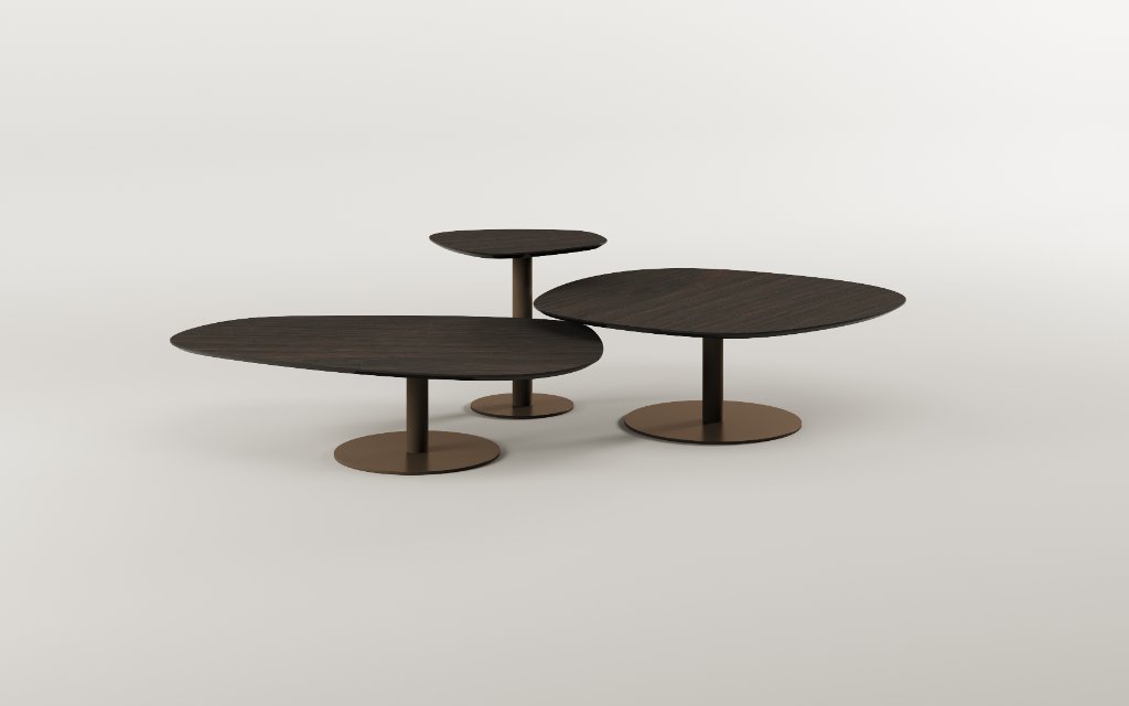 Pebbles Coffee Table Set by Paul Rogers