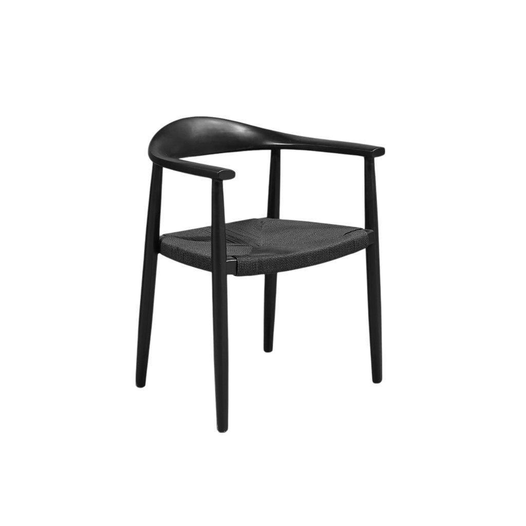 Tetuan Black Dining Armchair