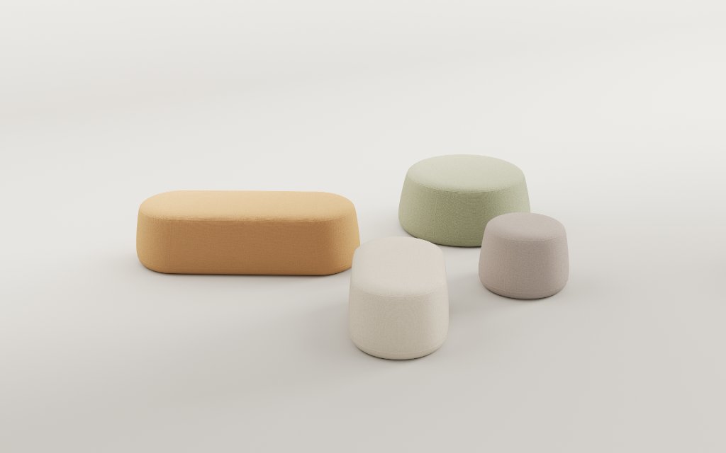 Drops Pouf Collection by Paul Rogers