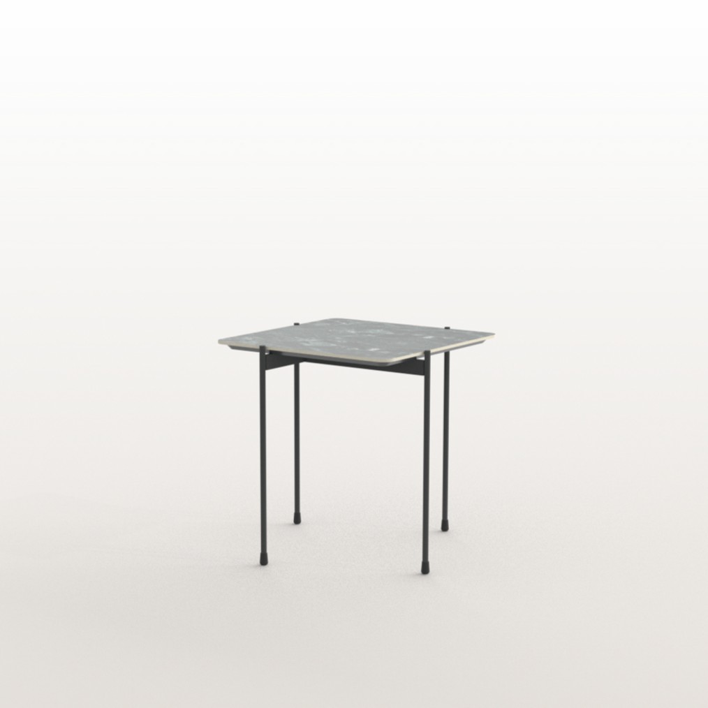 Dua Stone Side Table by Paul Rogers