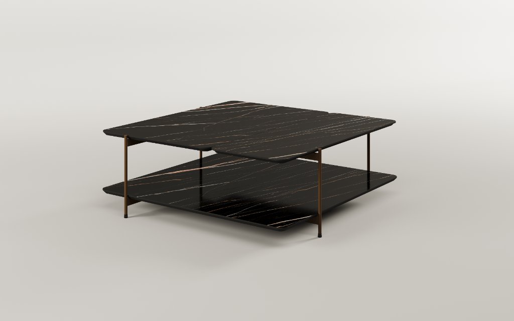 Dua Ceramic Coffee Table by Paul Rogers