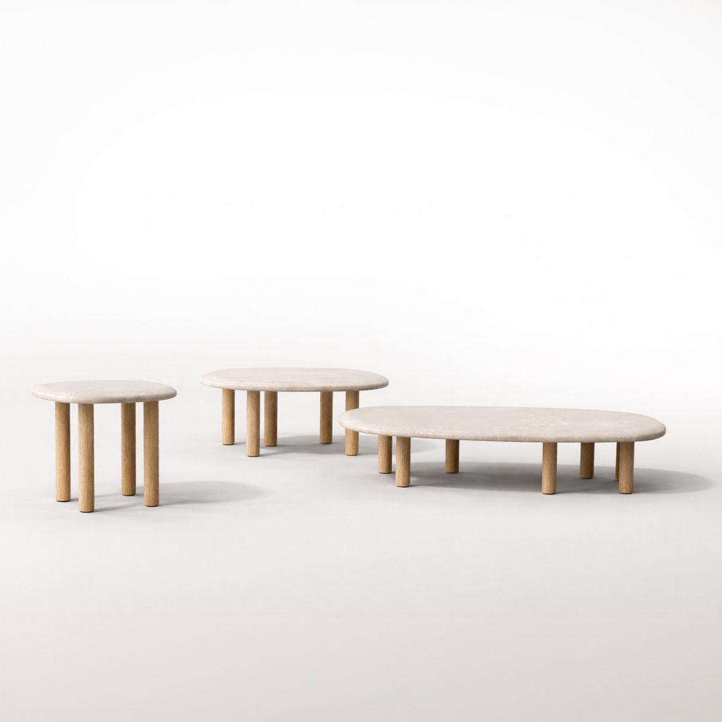 Flok Coffee Table Set by Paul Rogers