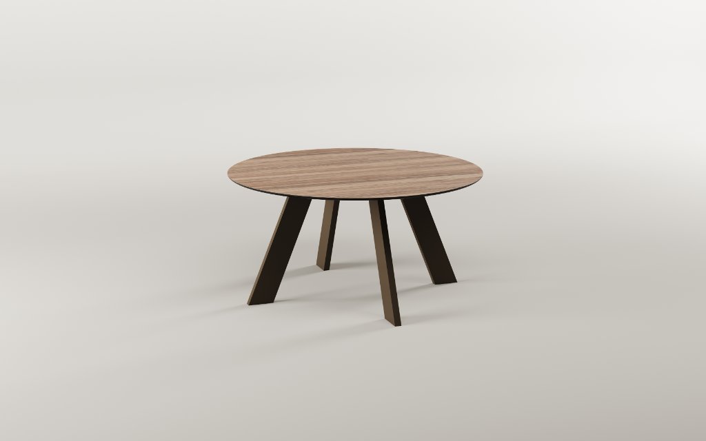 Manhattan Round Dining Table by Paul Rogers