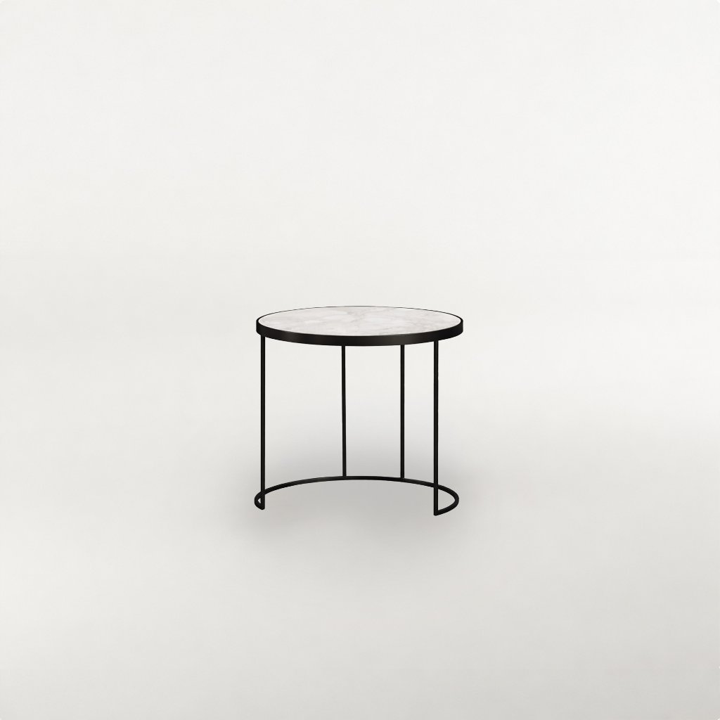 Fibo Round Side Table by Paul Rogers