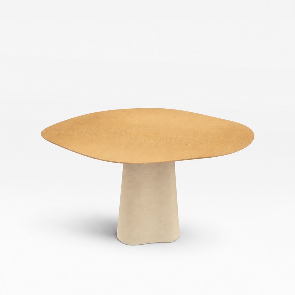 Terra Round indoor outdoor table by PR MUUNDO
