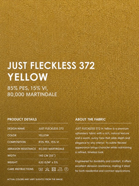 Just Fleckless 372 Yellow