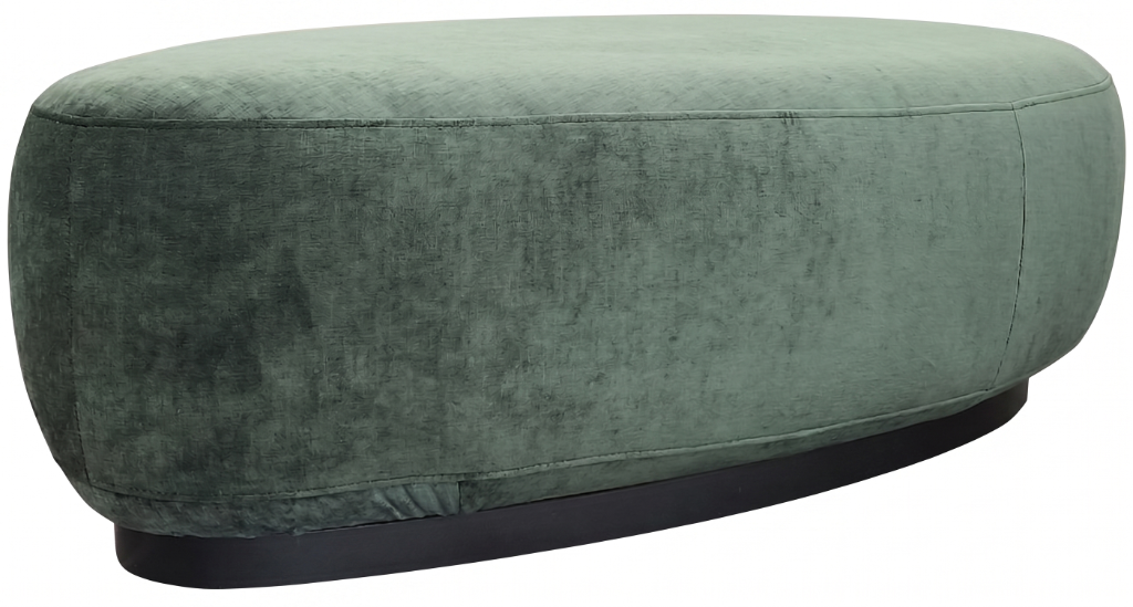 Raja Oval Ottoman