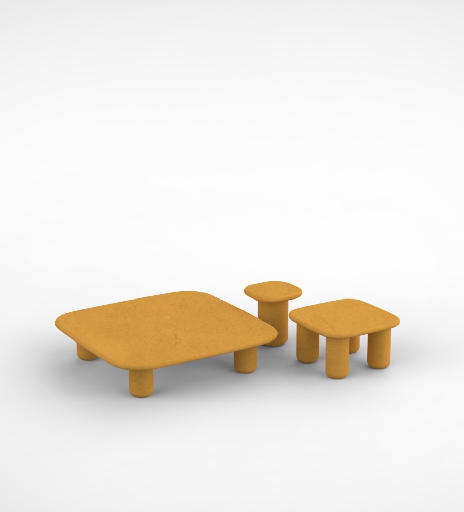 Haaki indoor outdoor coffee table by PR MUUNDO