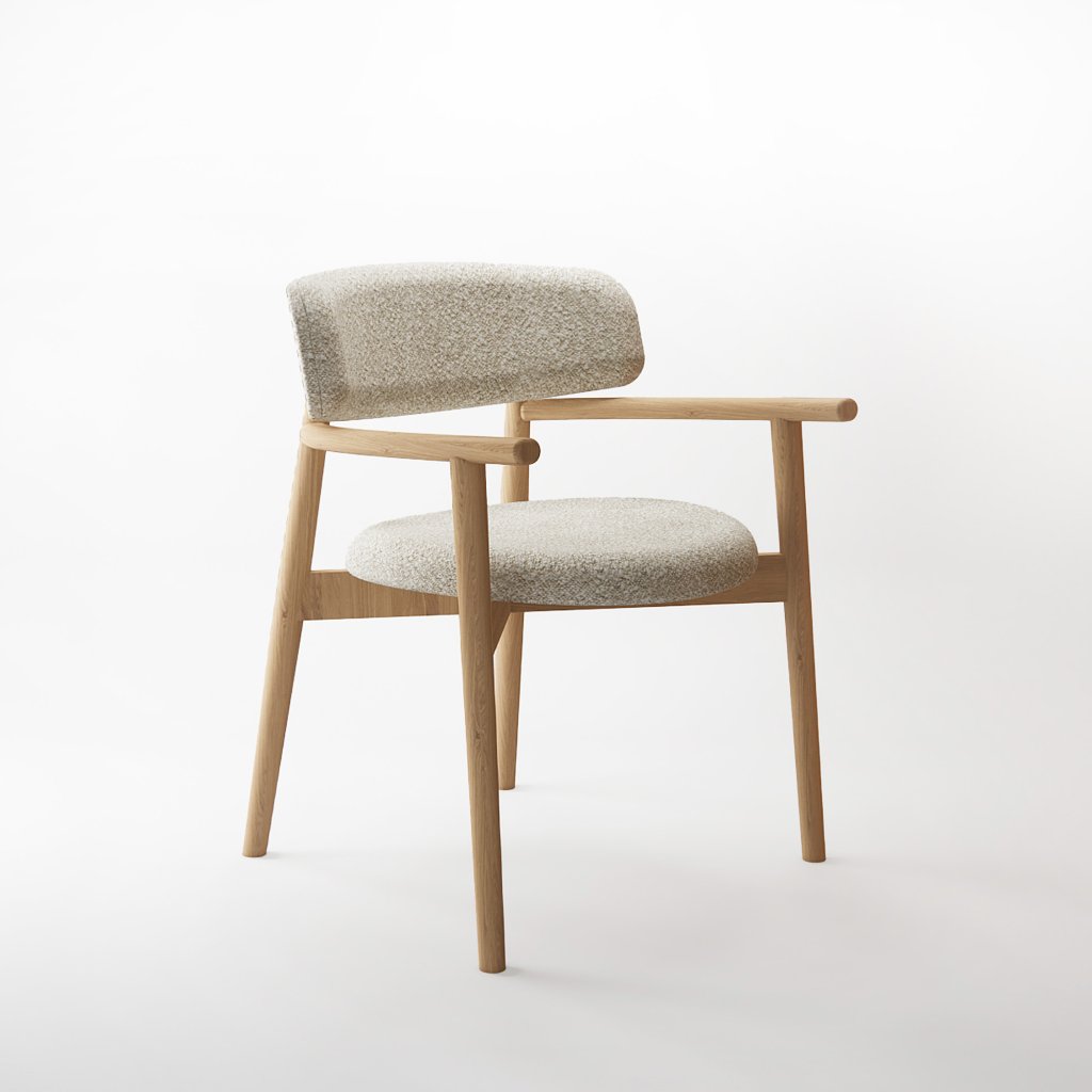 Cover Armchair Upholstered by Paul Rogers
