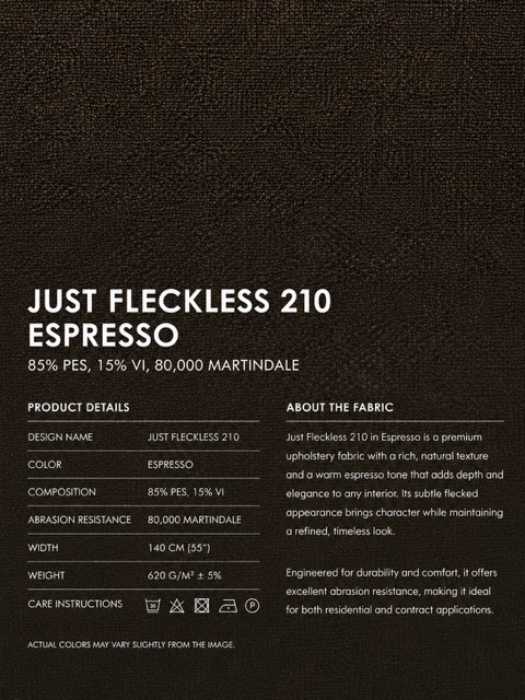 Just Fleckless 210 Espresso
