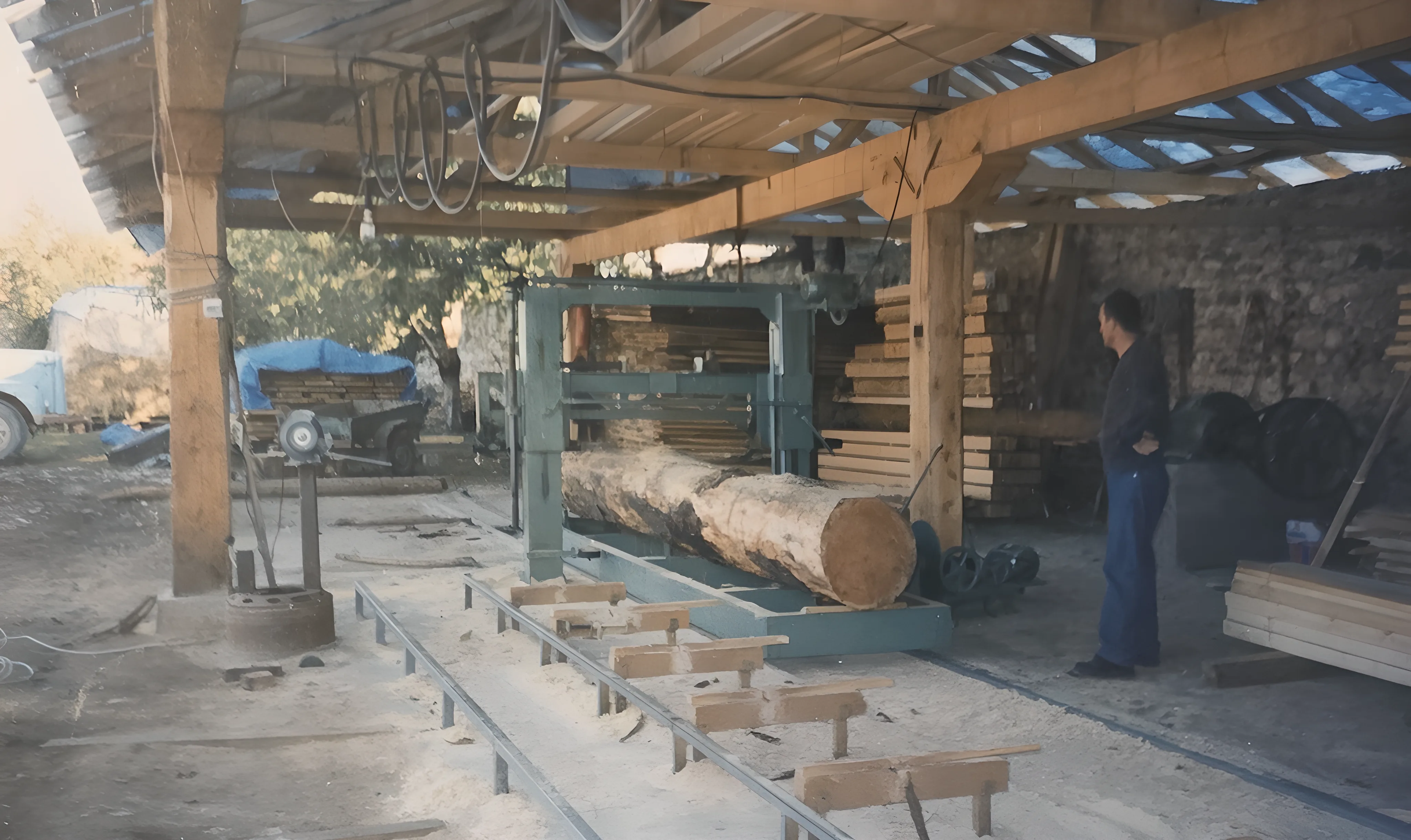 Woodworking workshop