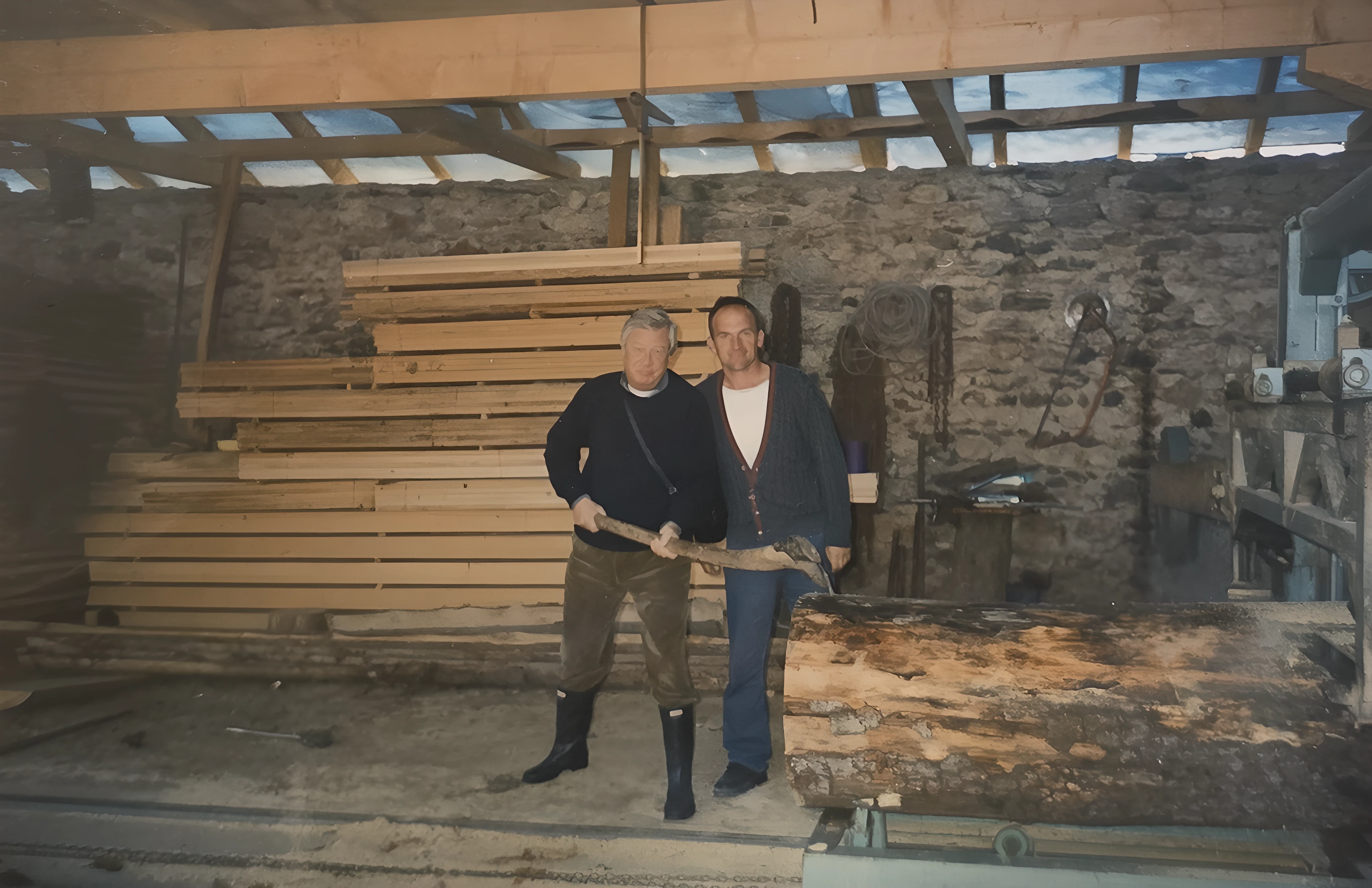 Woodworking workshop