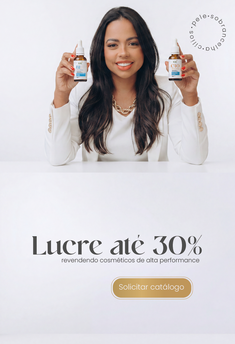Lucre até 30% revendendo cosméticos SAL7