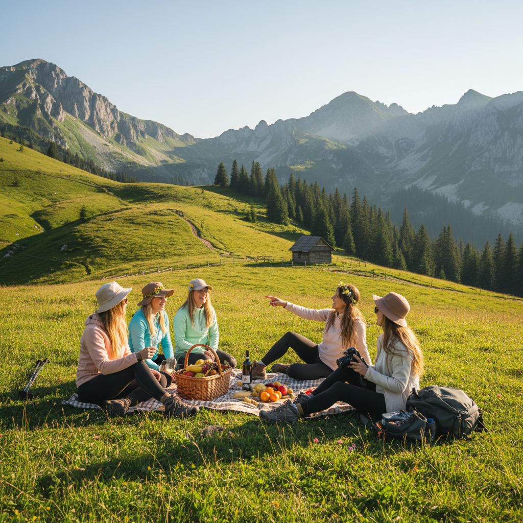 Drumeție & picnic in Poiana Stânii
