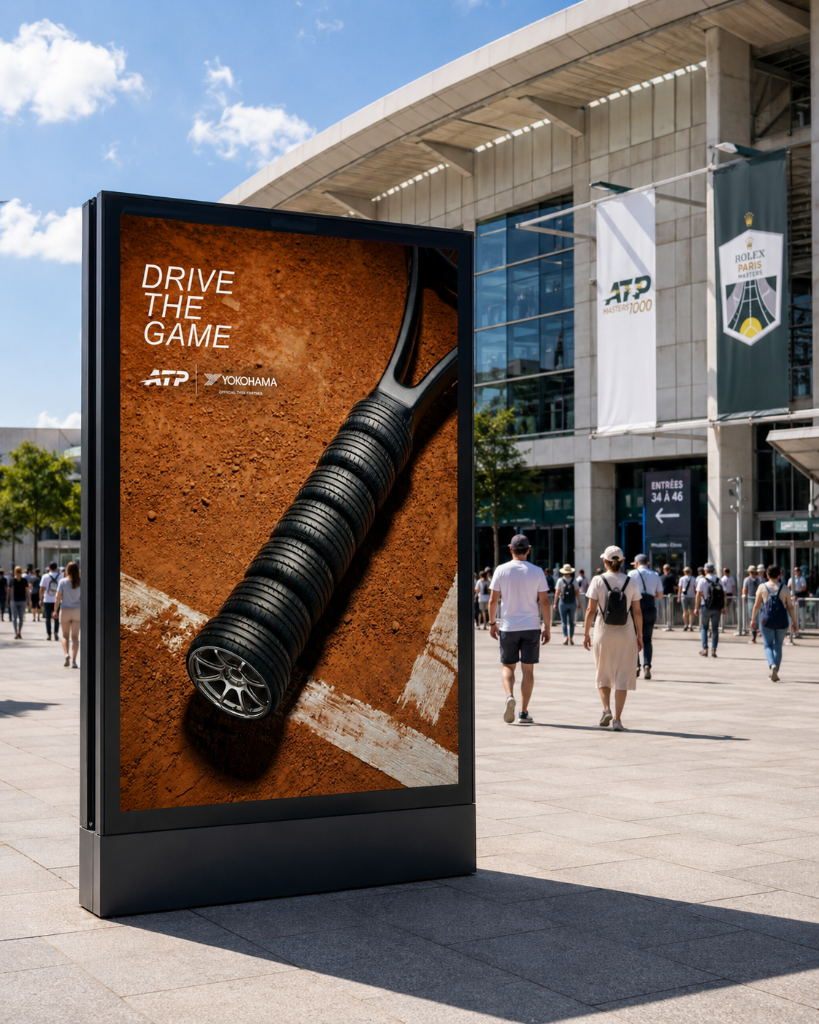 Outdoor billboard — Paris Masters