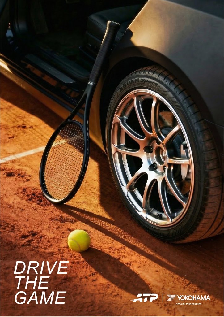 Racket / tyre / car detail