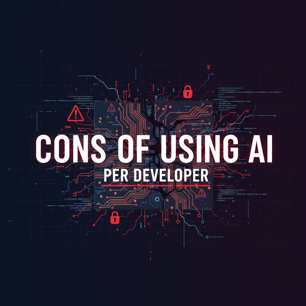 Cons of Using AI Per Developer