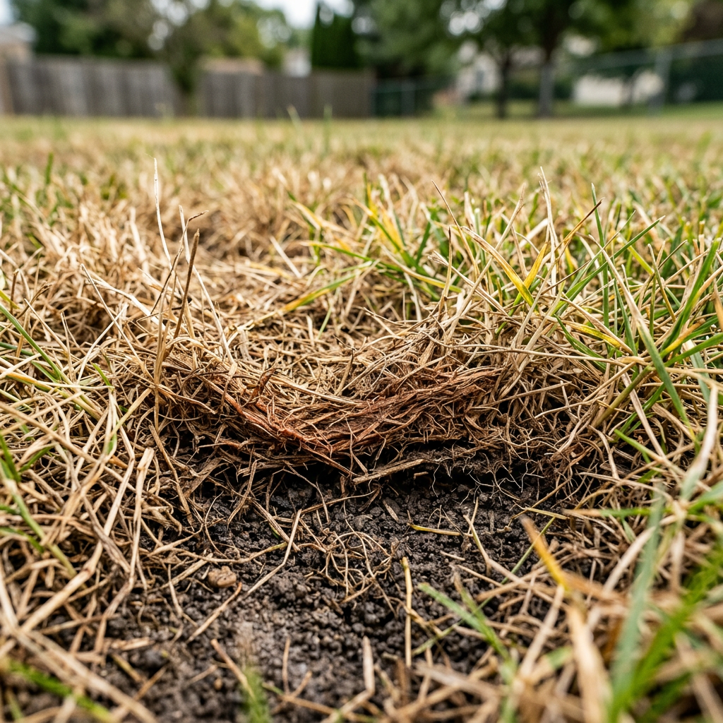 Thatch Buildup