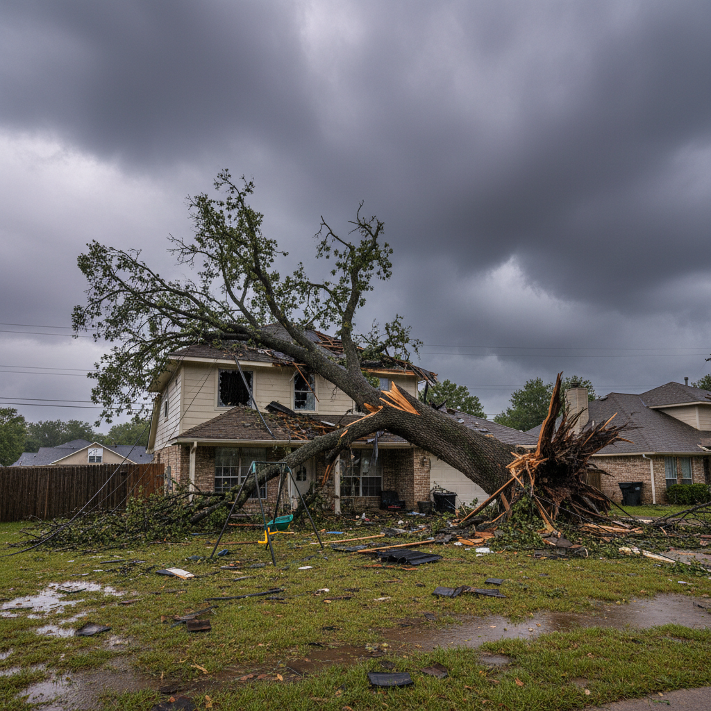 Storm damage response