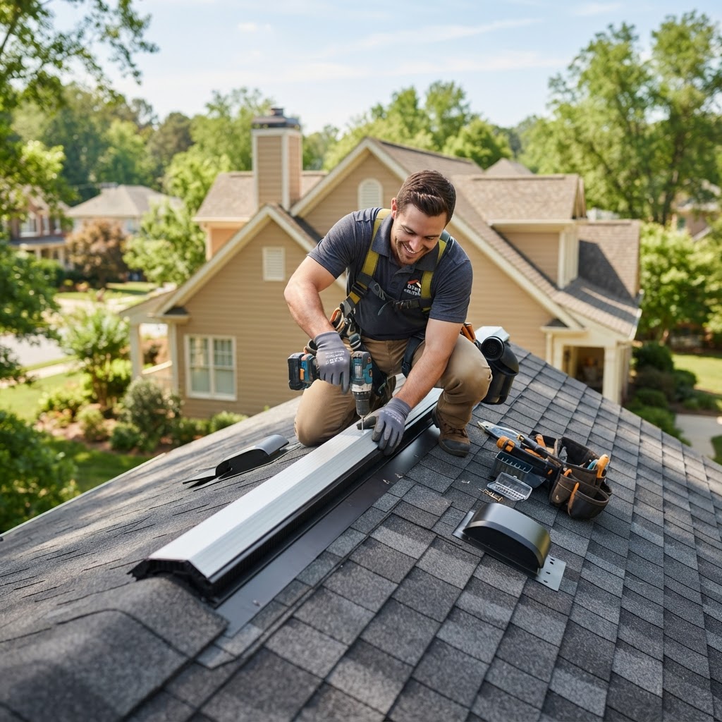 Professional roofing service and roof ventilation guide guide