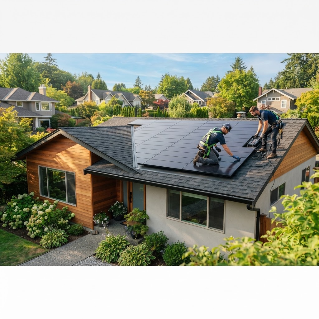 Professional roofing service and solar roof integration guide