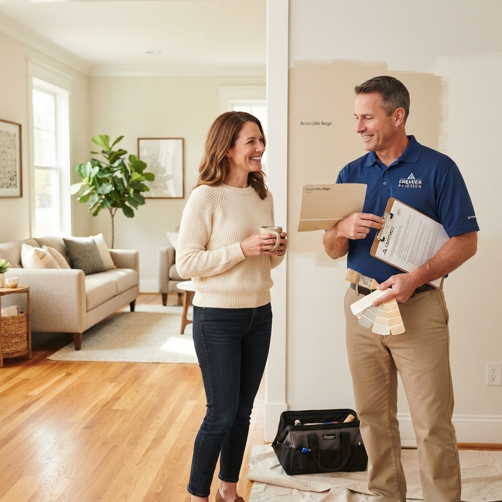 Professional painting service and painting contractor selection guide