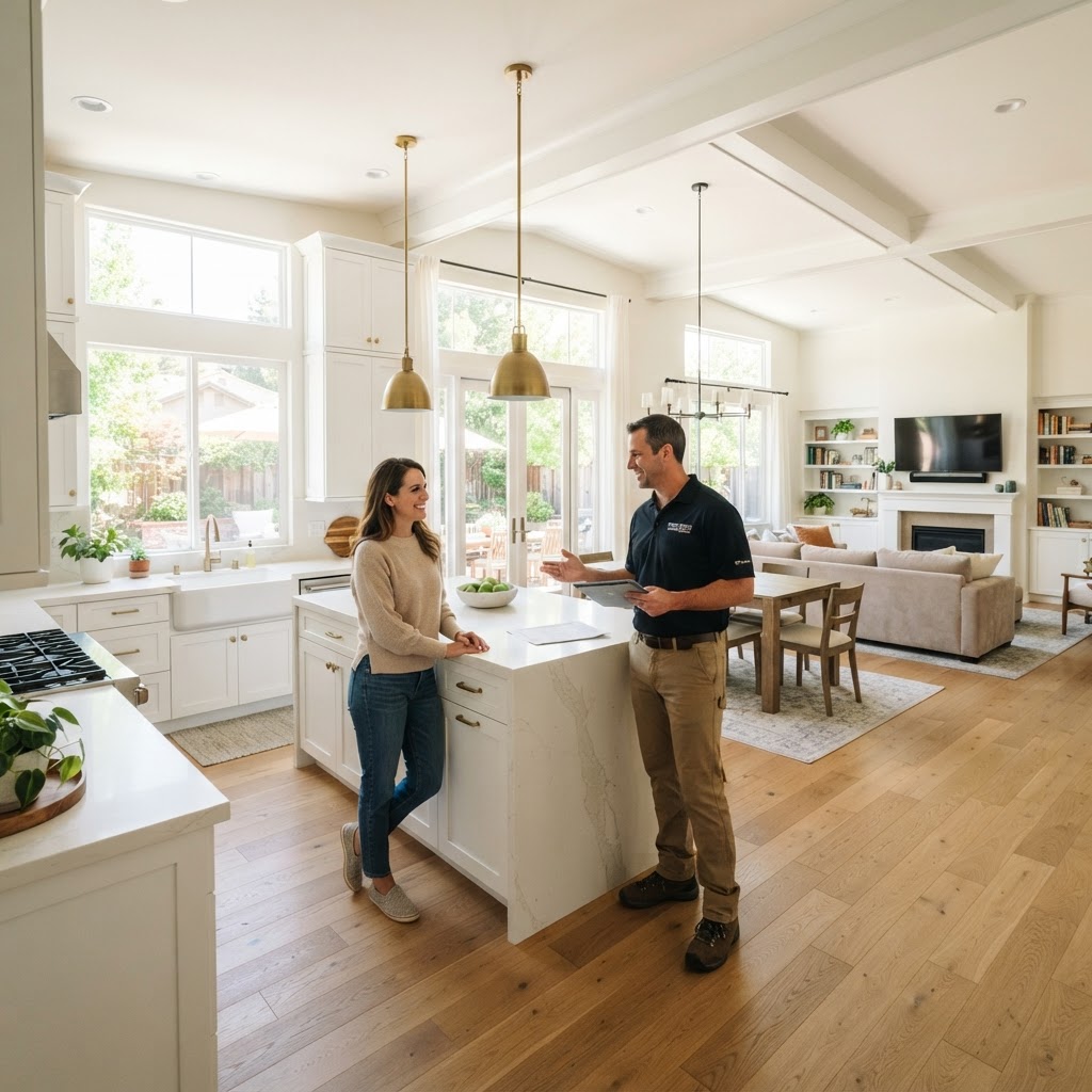 Professional remodeling service and open concept remodeling guide