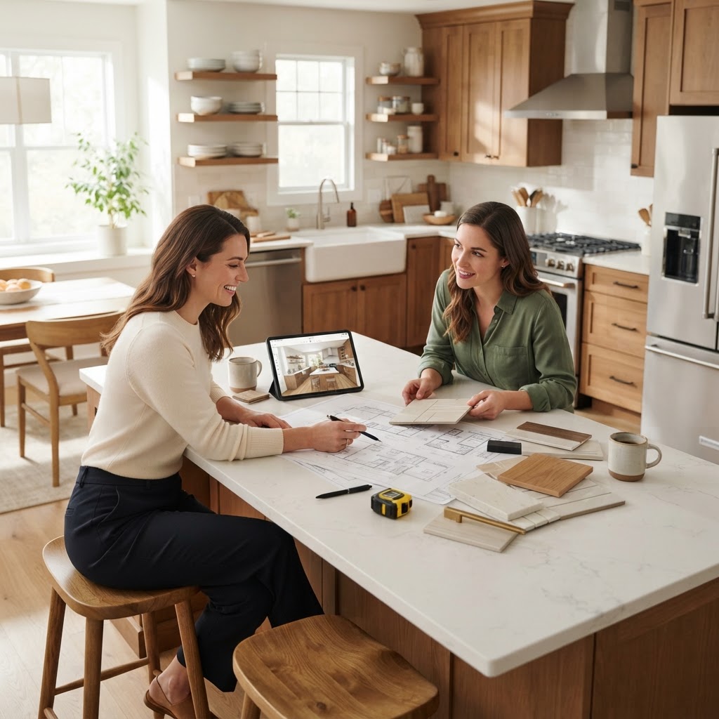 Professional remodeling service and kitchen renovation planning guide