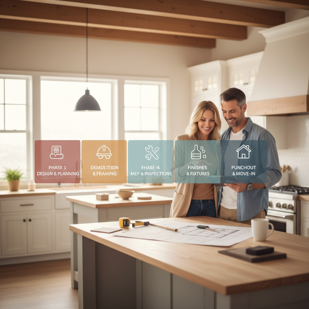 Professional remodeling service and home remodeling timeline guide