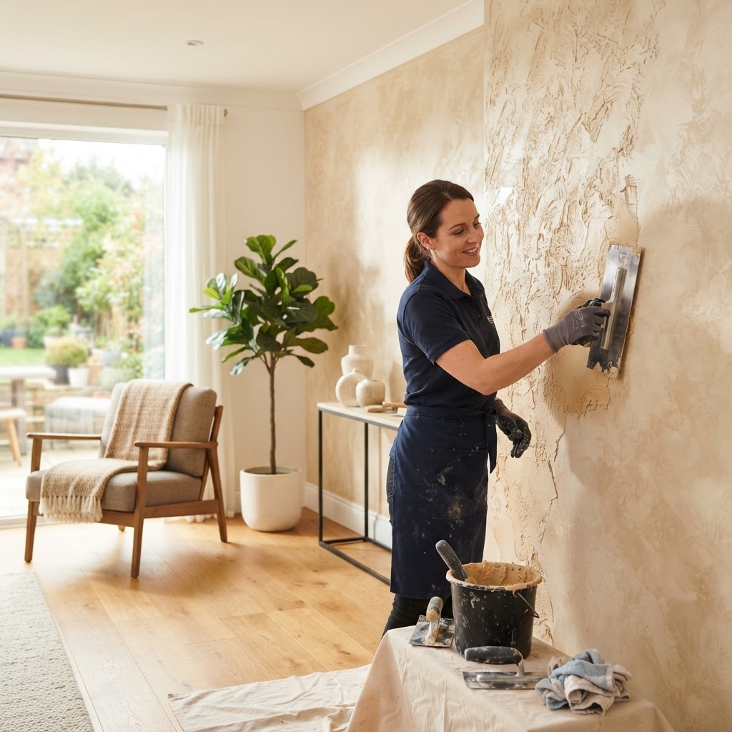 Professional painting service and textured wall finishes guide