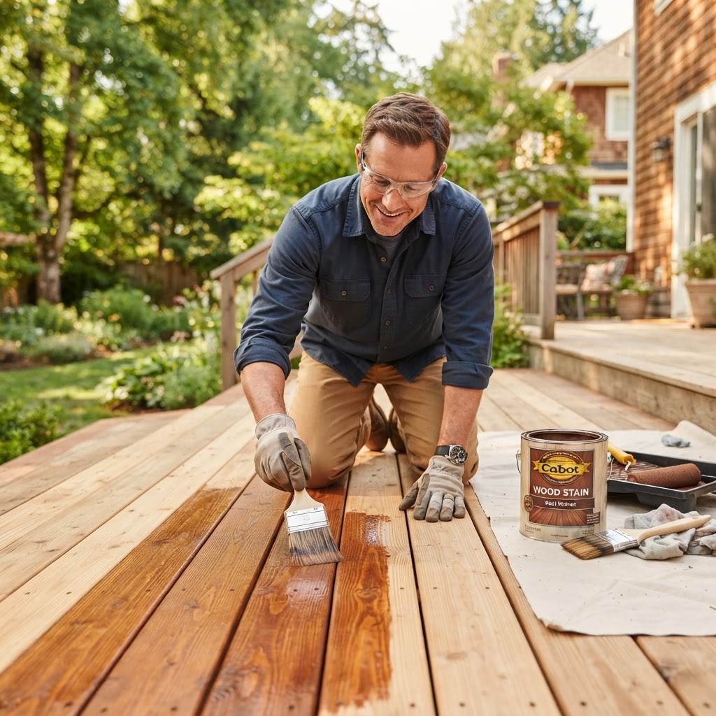 Professional painting service and deck staining guide guide
