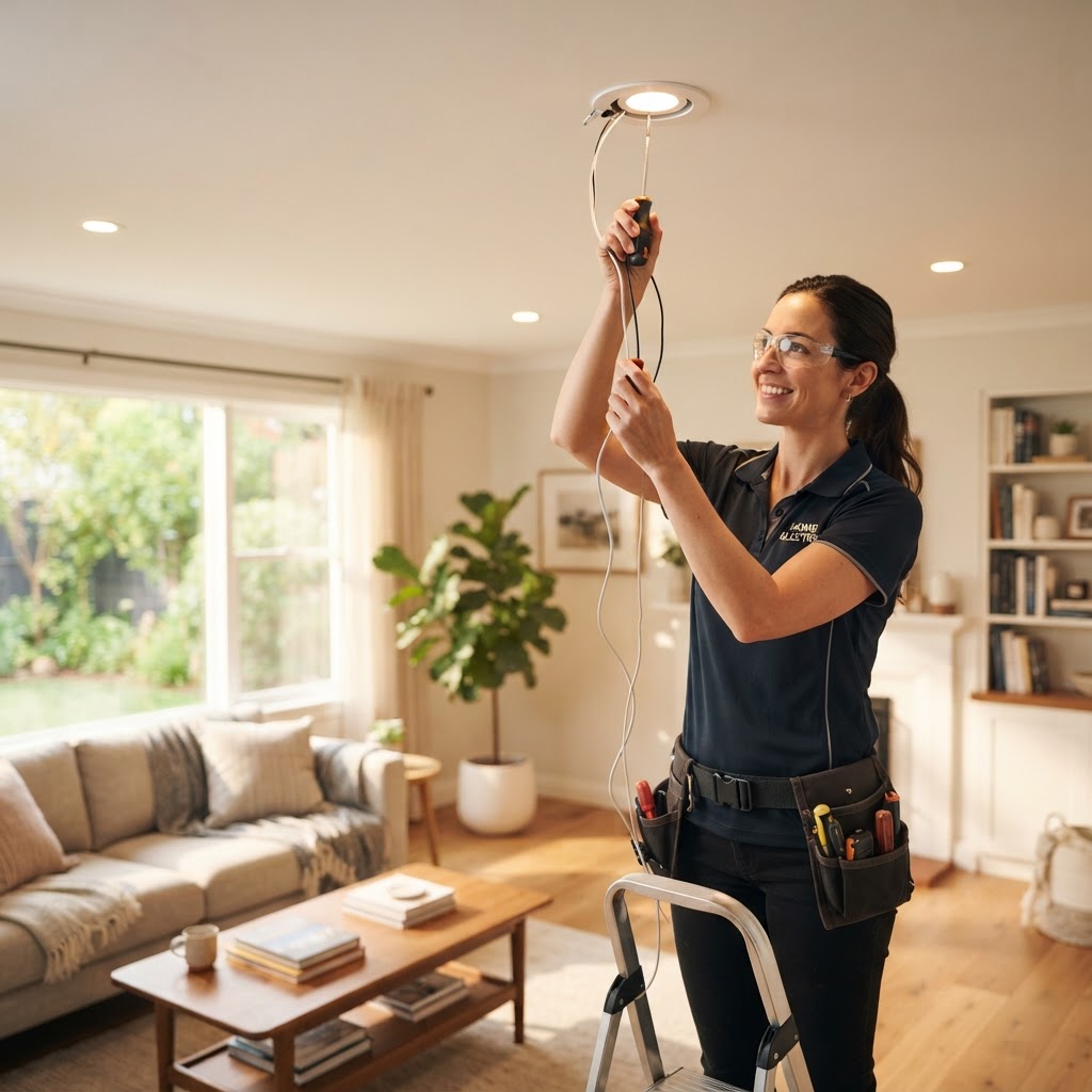 Professional electrical service and energy efficient lighting guide