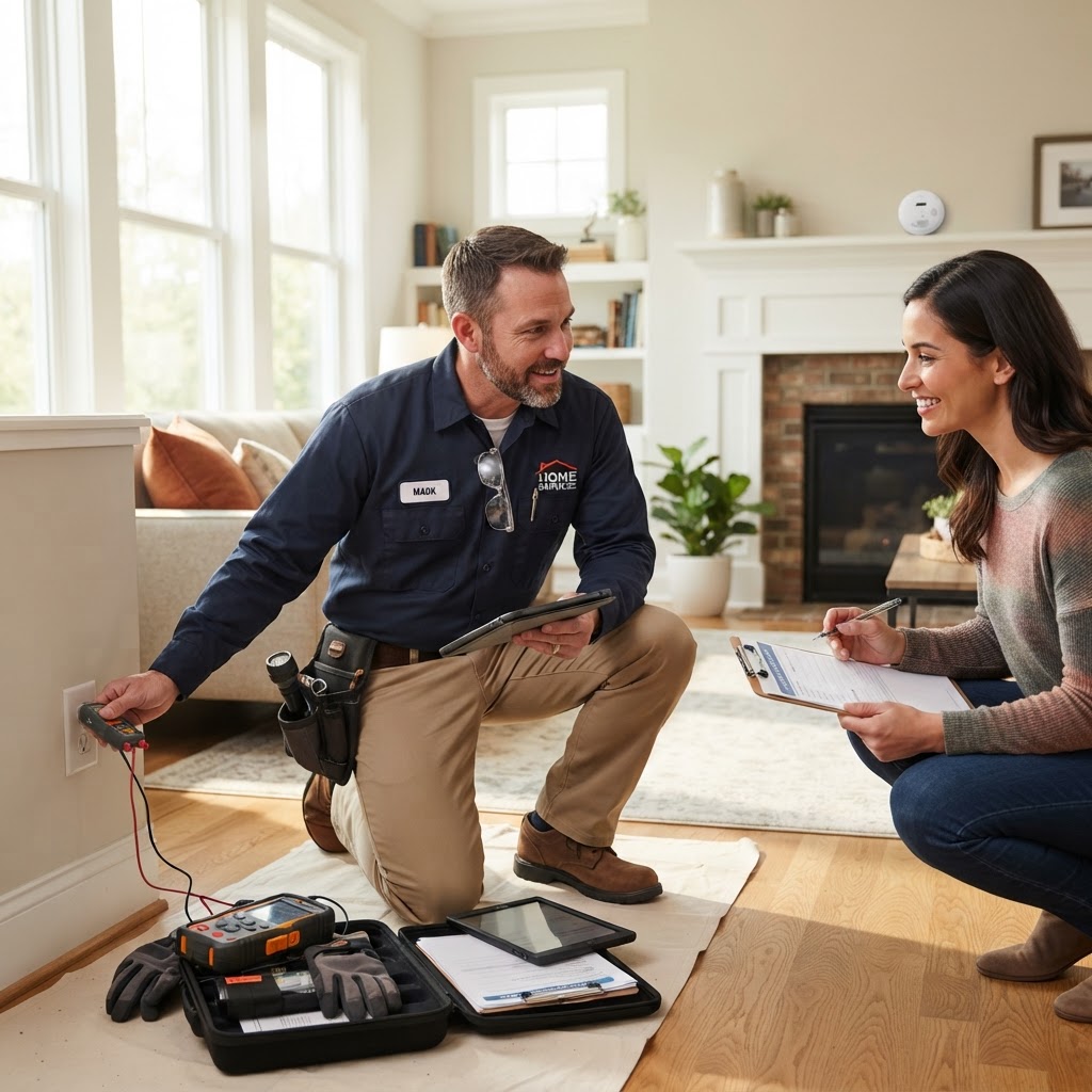 Professional safety service and home safety inspection guide