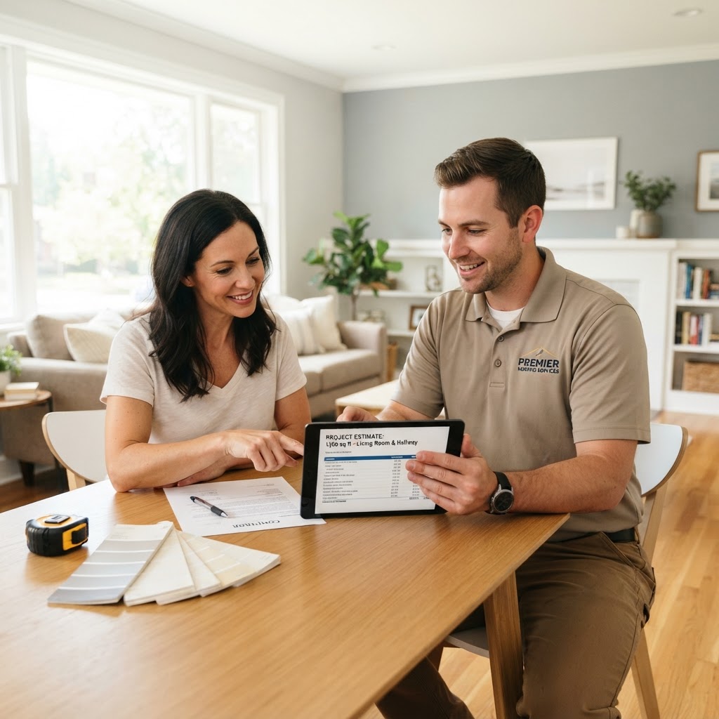Professional painting service and painting contractor selection guide