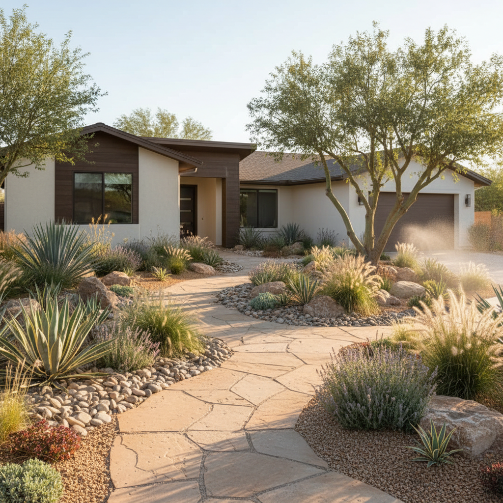 Professional landscaping service and xeriscaping benefits guide
