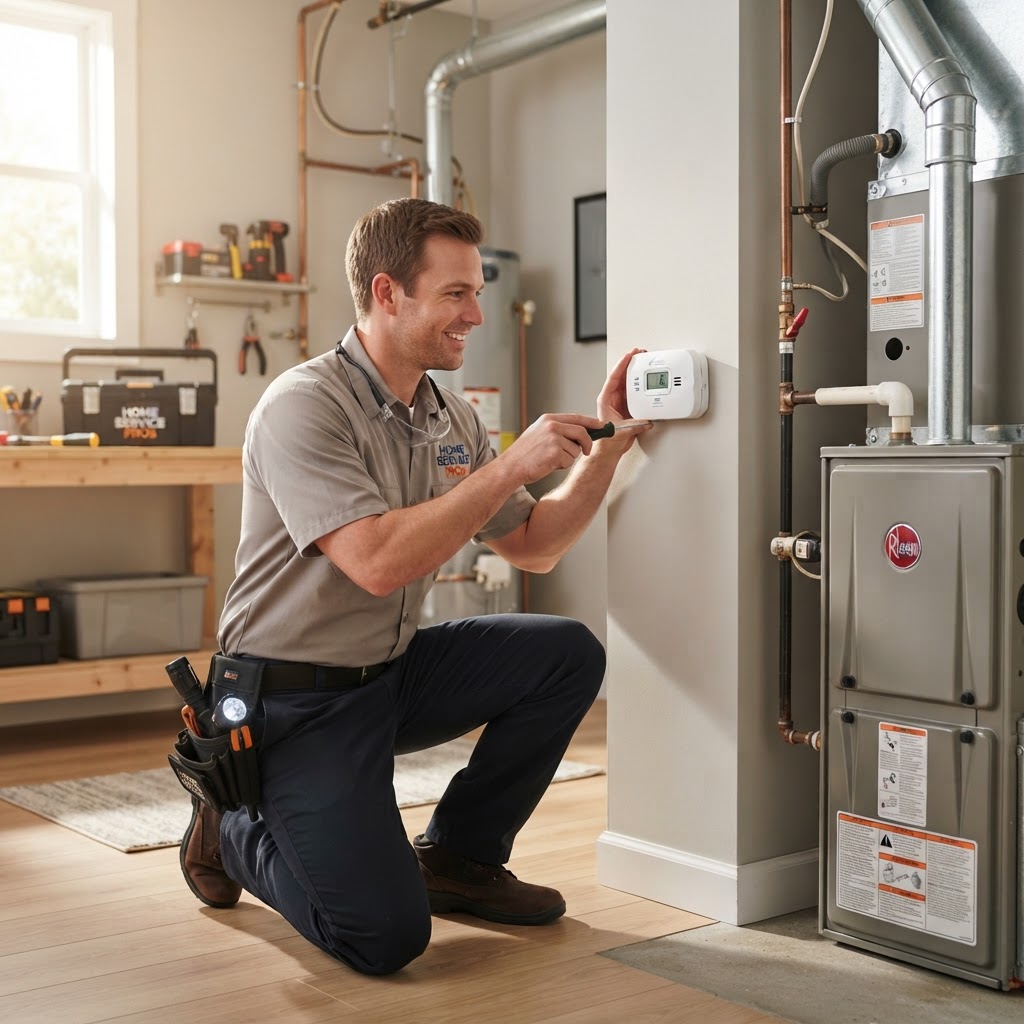 Professional safety service and carbon monoxide safety guide