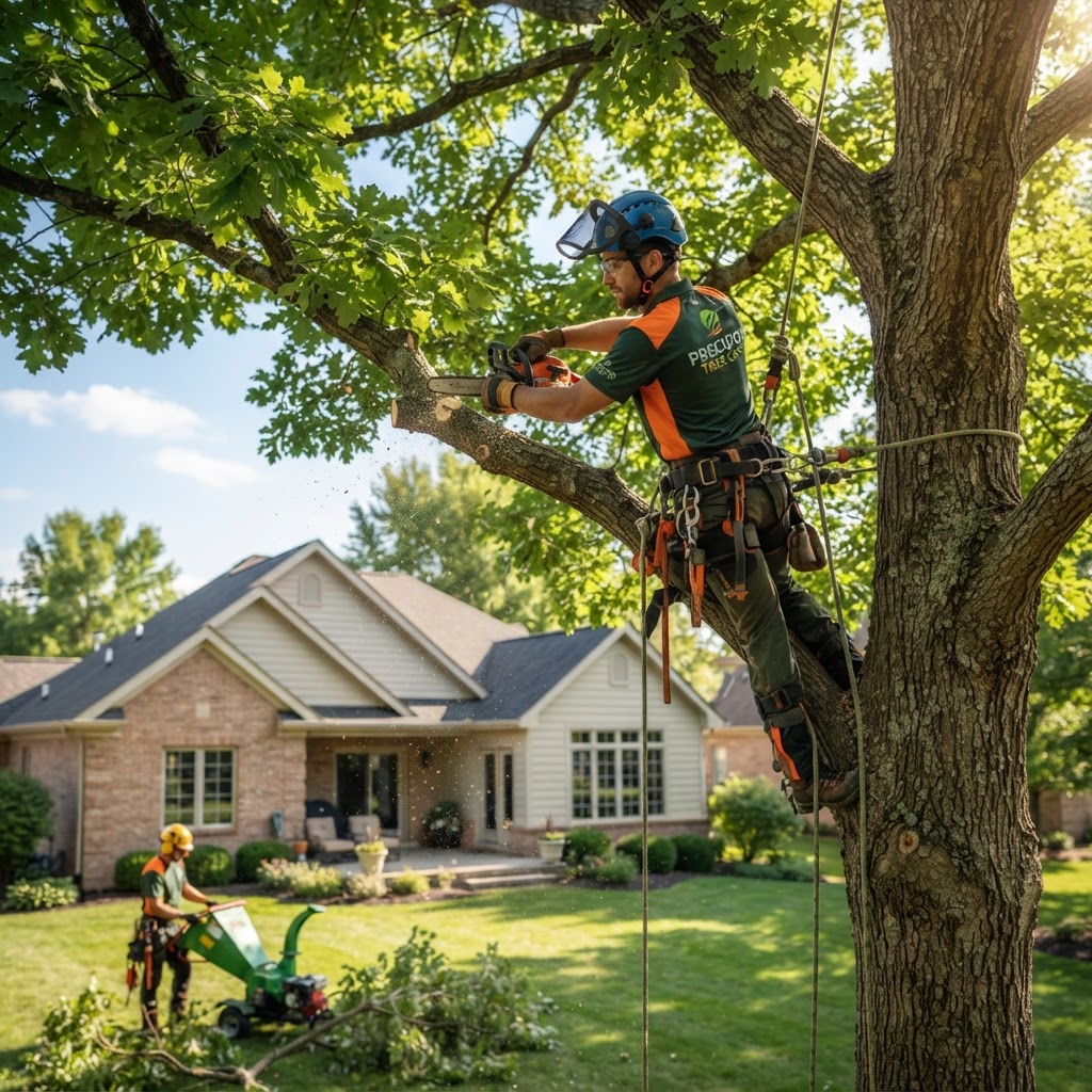 Professional landscaping service and tree care and maintenance guide