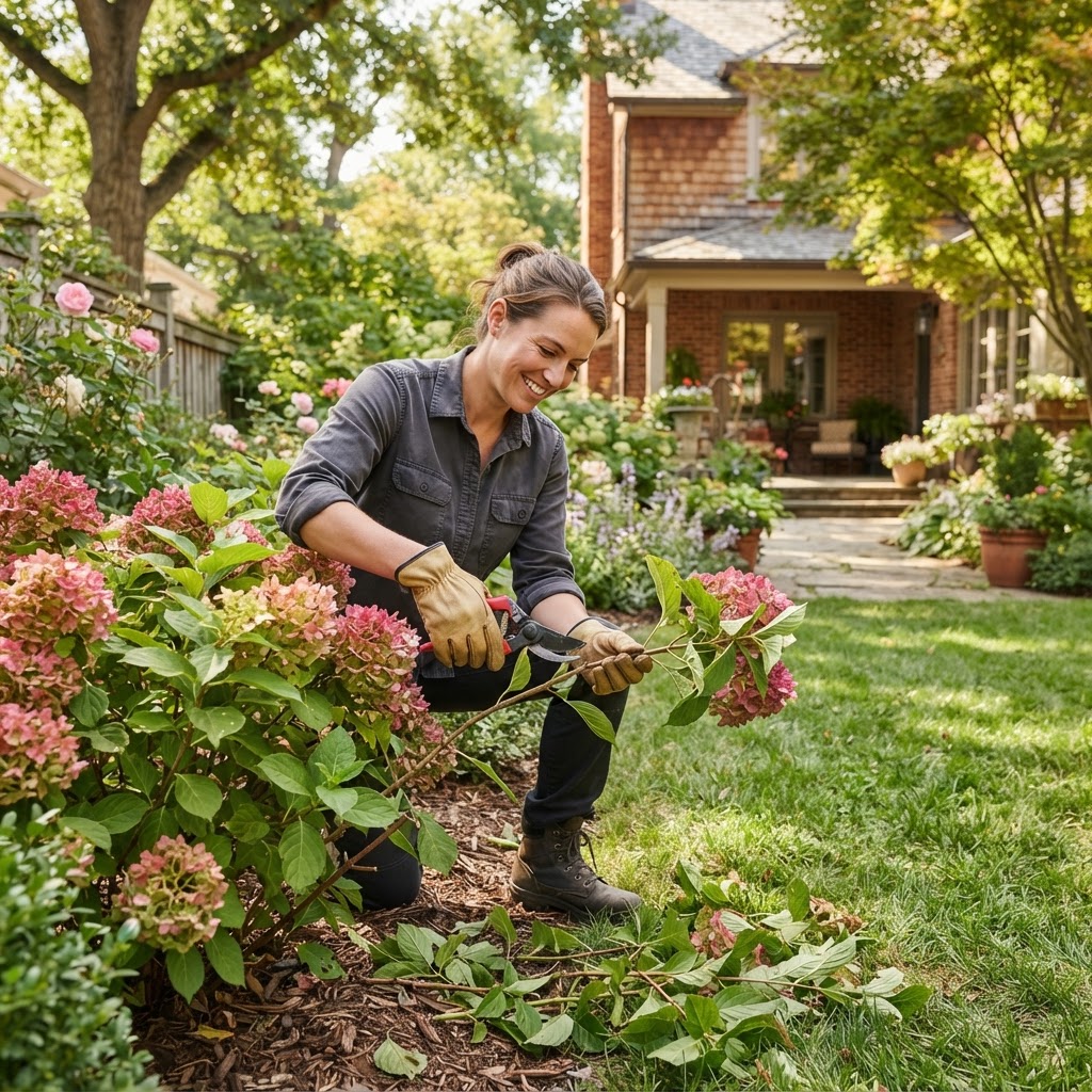 Professional landscaping service and pruning and trimming guide guide