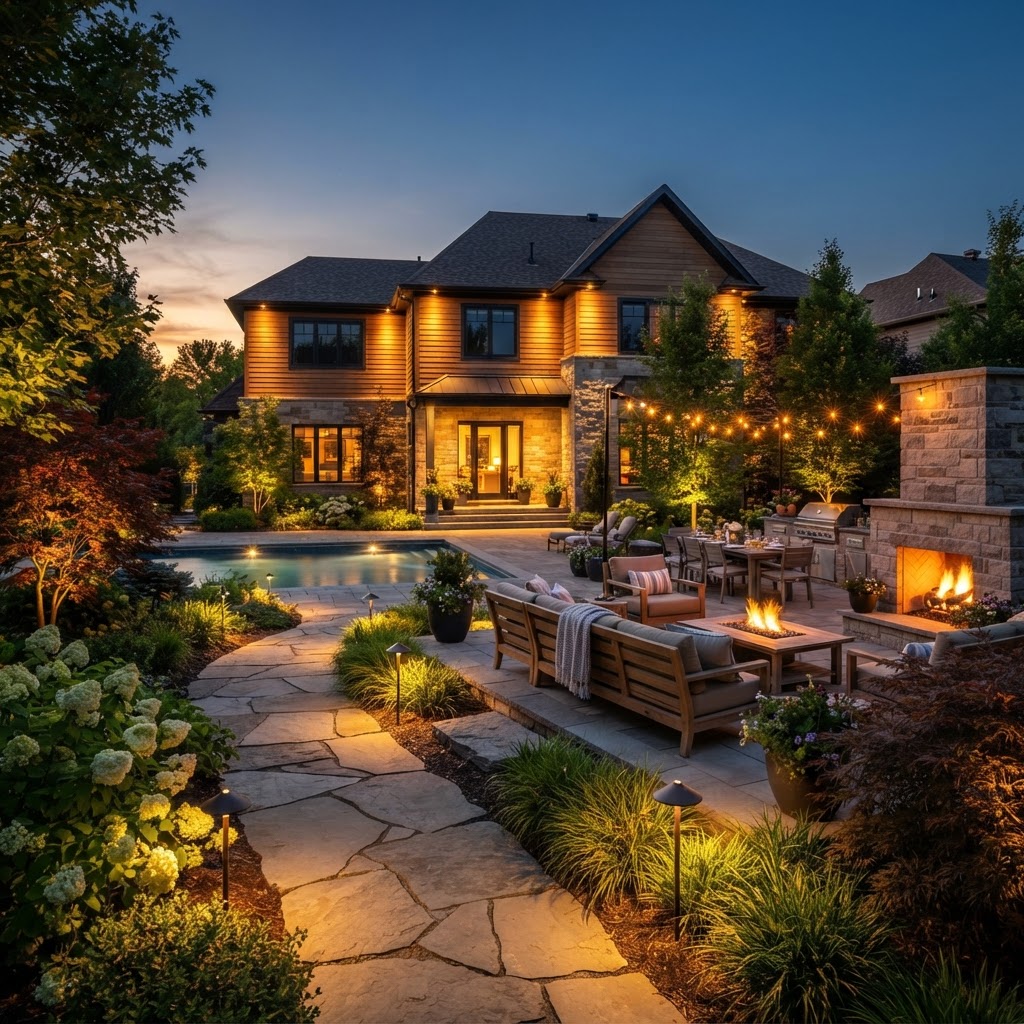Professional electrical service and outdoor lighting design guide