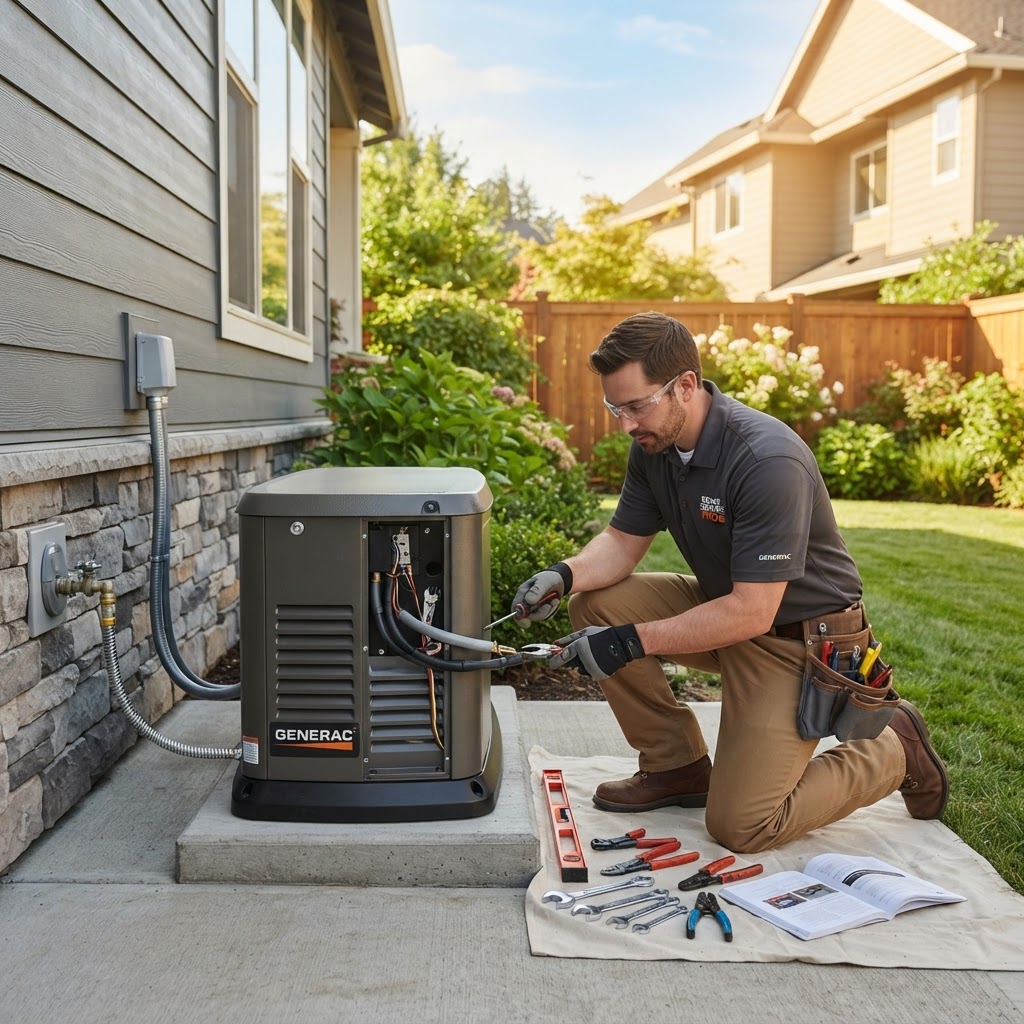 Professional electrical service and generator installation guide guide