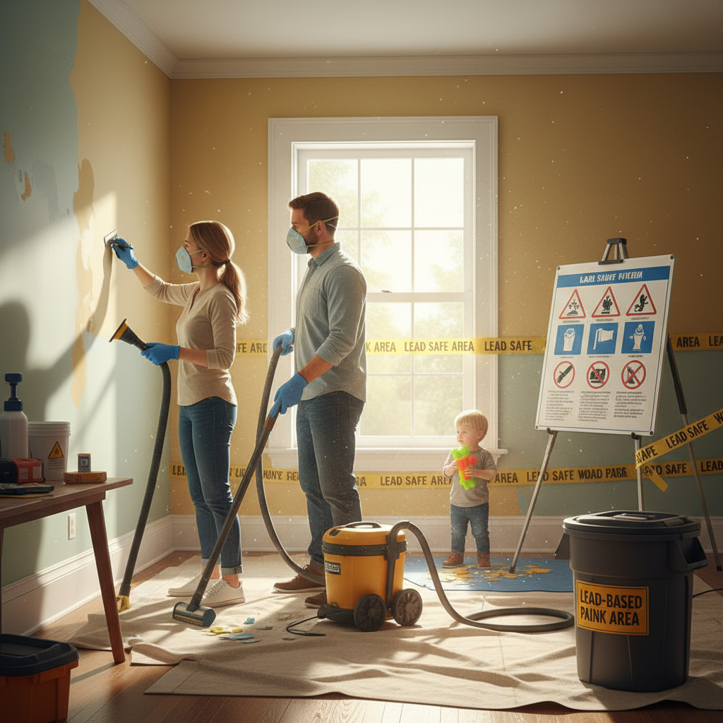 Professional safety service and lead paint safety guide