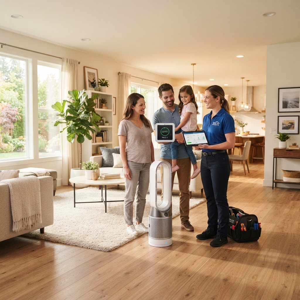 Professional hvac service and indoor air quality improvement guide