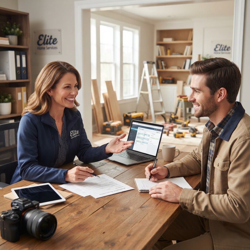 Professional business-growth service and employee hiring guide guide