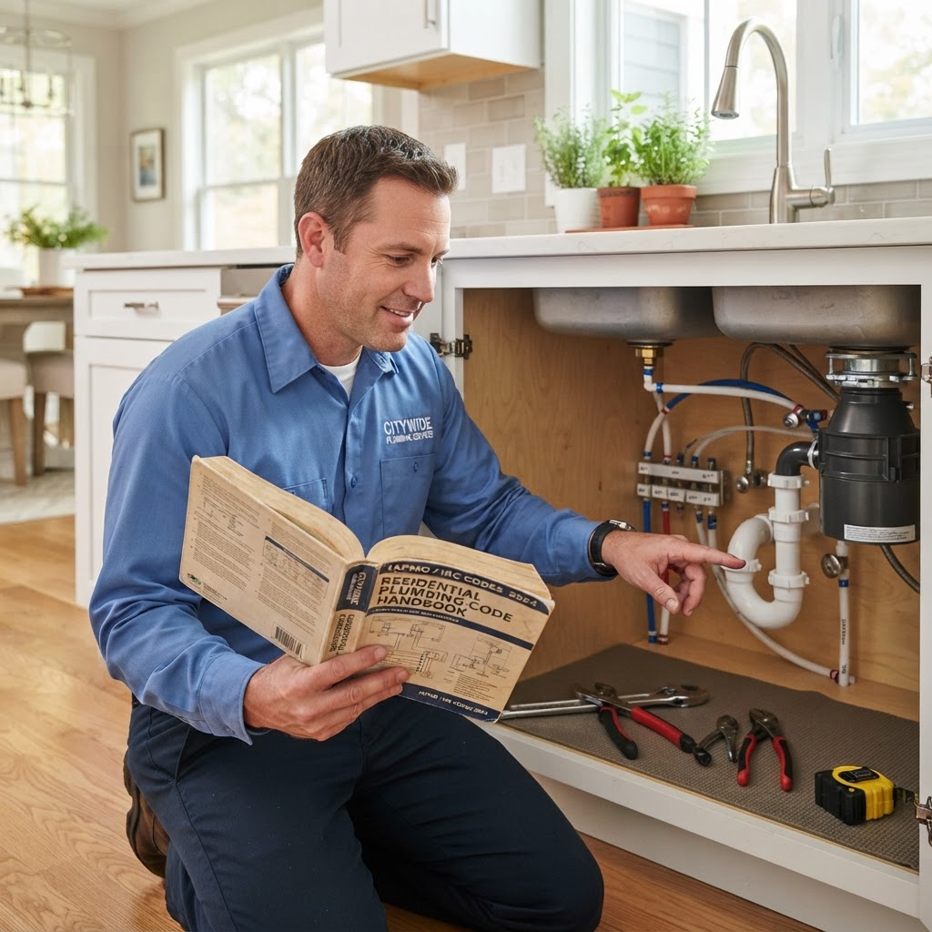Professional plumbing service and common plumbing codes guide